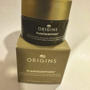 NIB Origins Plantscription Wrinkle Correction Eye Cream with Encapsulated Retino